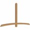 Ekena Millwork Bellingham Timber Gable Bracket, Western Red Cedar, 96"W x 52"H x 3 1/2"D x 3 1/2"F, 13/12 Pitch GBW096X52X0404BEL00SWR - alternate 5